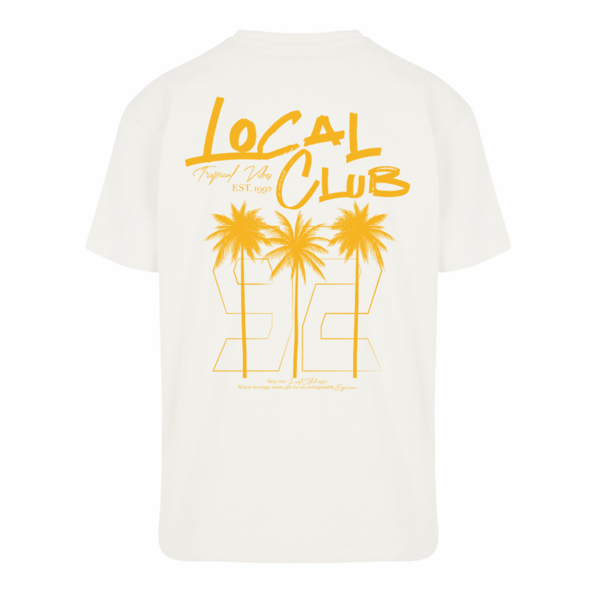 Oversized T-shirt Local Club Double Sided