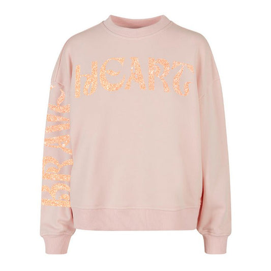 Limited Sweater Boxy Brave Orange Glitter