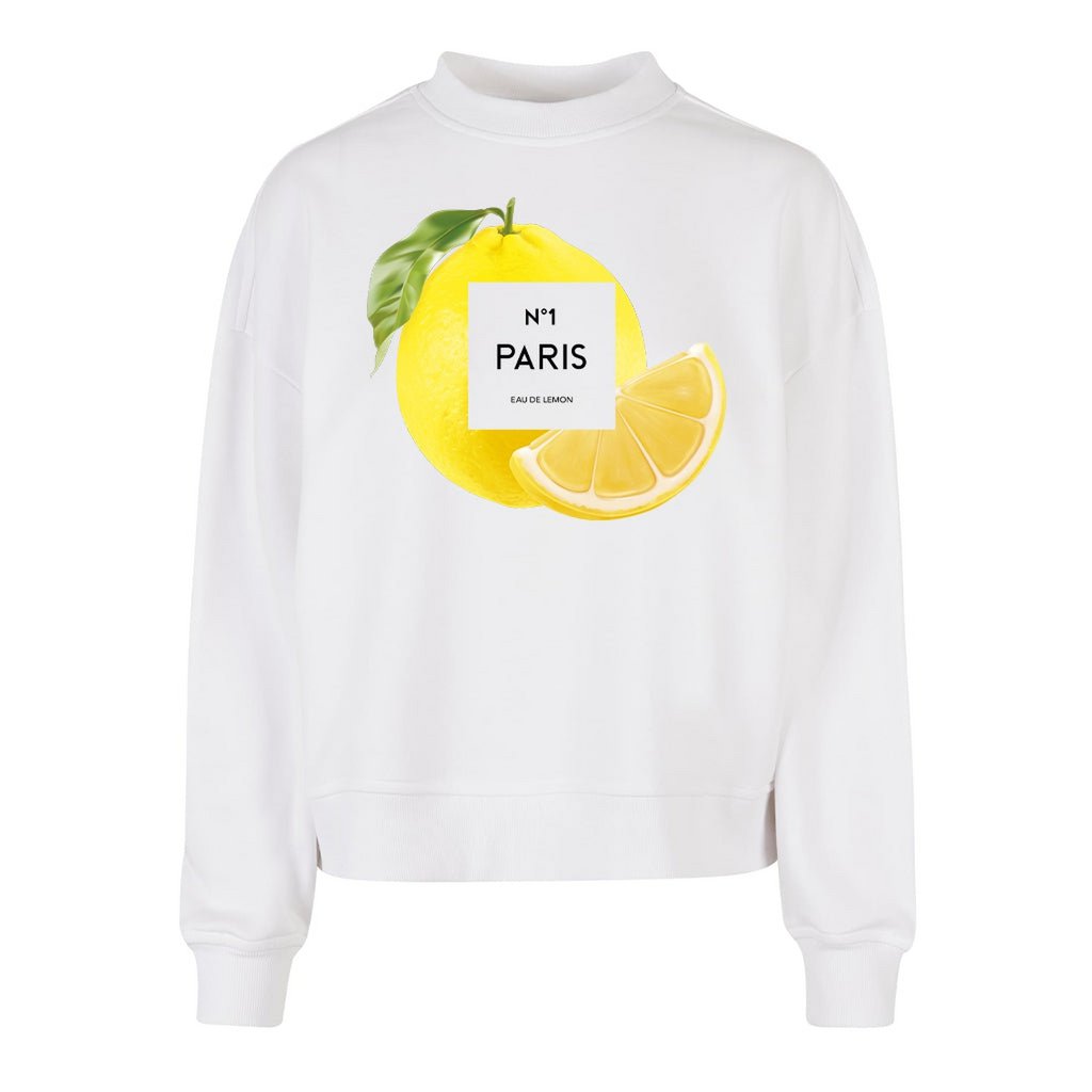 Limited Sweater Boxy N1 Paris Lemon