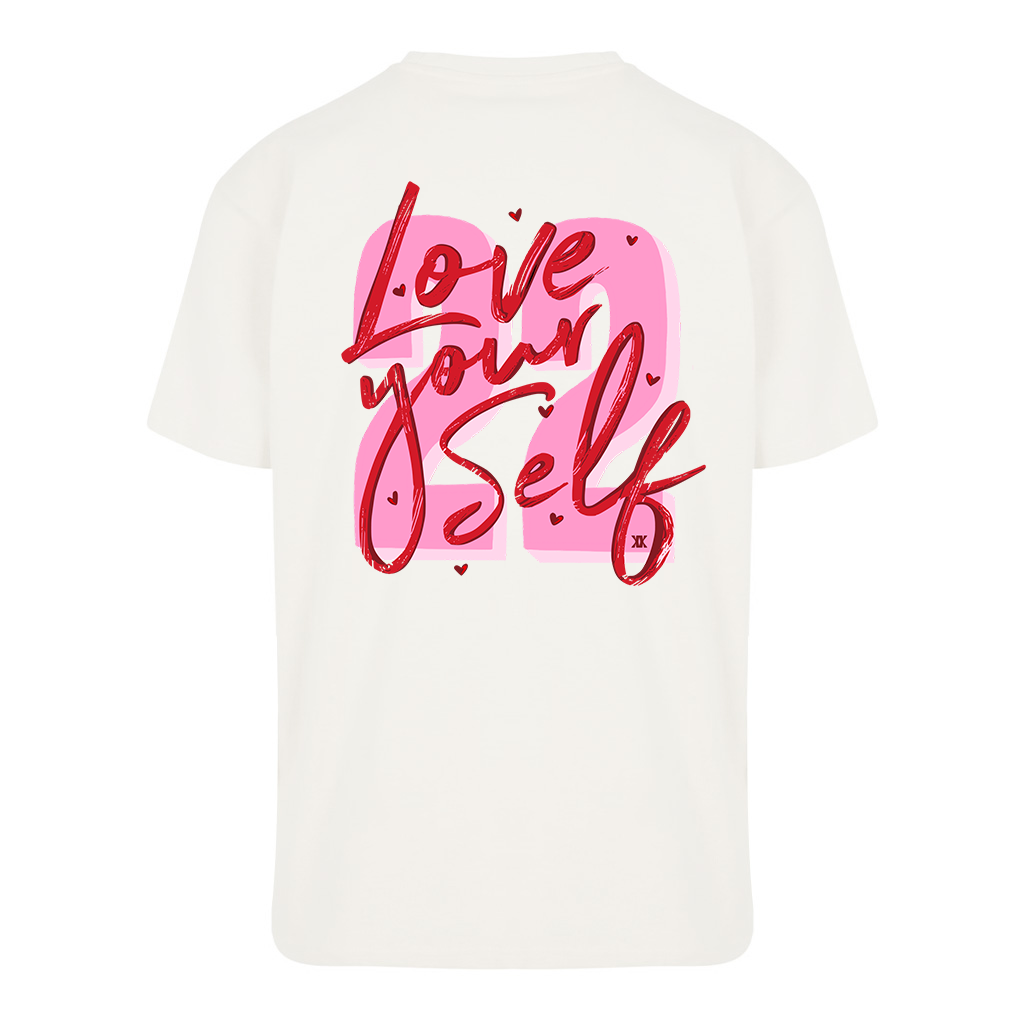 Oversized T-shirt Love Yourself Back