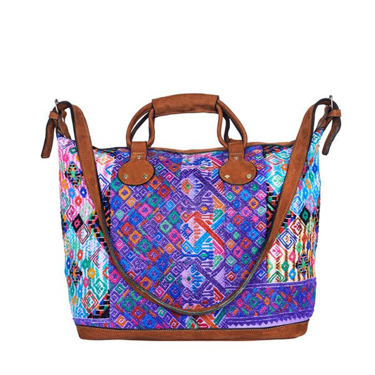 WEEKENDER HUIPIL CHICHI GROOT | PAARSE IKAT