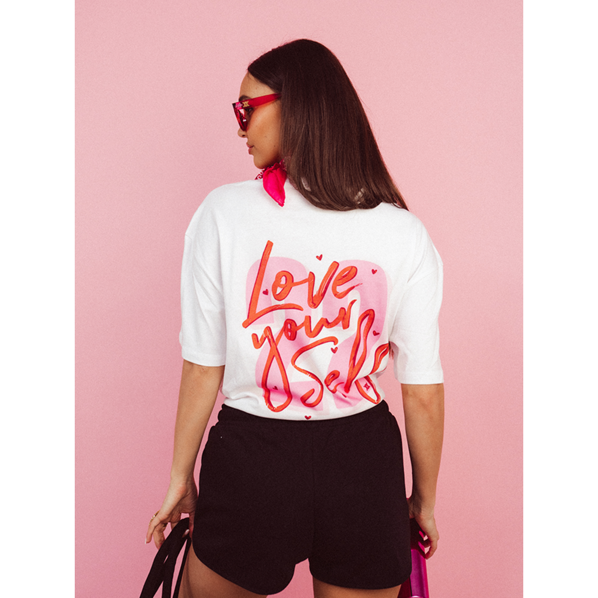 Oversized T-shirt Love Yourself Back