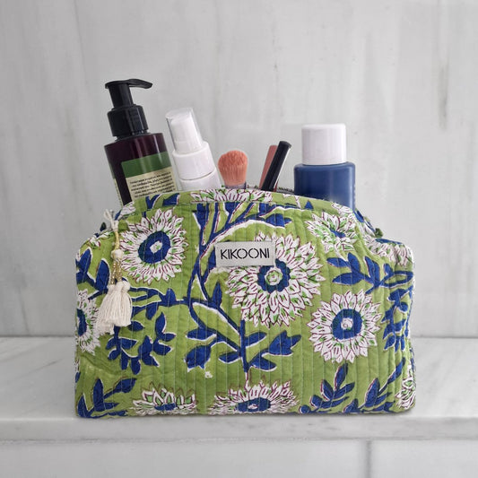 handgemaakte make-up tas "Free Spirit"