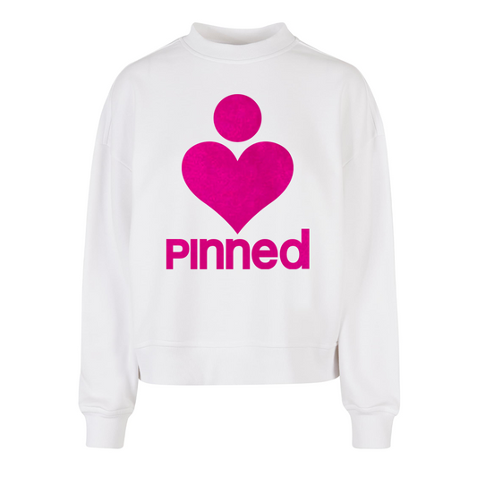 Limited Sweater Boxy PiNNED Pink Velvet