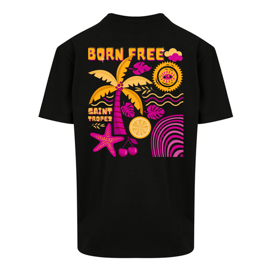 Oversized T-shirt Born Free Back